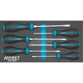   HAZET HEXANAMIC csavarhúzó készlet SL+PH 6 részes 0.8x4–1.2x8 PH1–PH2 163-184/6