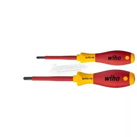   WIHA SoftFinish electric csavarhúzó készlet PlusMinus/Pozidriv 2 részes szigetelt VDE 1000V 32282