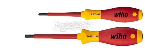 WIHA SoftFinish electric csavarhúzó készlet PlusMinus/Pozidriv 2 részes szigetelt VDE 1000V 32282