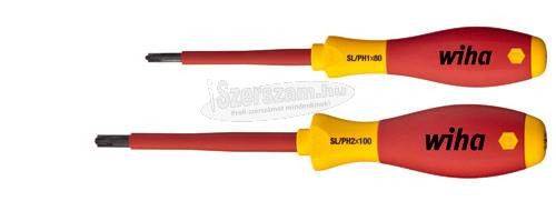 WIHA SoftFinish electric csavarhúzó készlet PlusMinus/Phillips 2 részes szigetelt VDE 1000V 32281