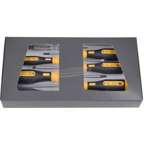   BERNSTEIN Csavarhúzó készlet fázisceruzával egyenes/phillips 7 részes EUROline-Power 4-530