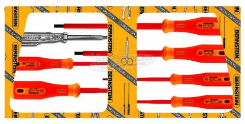 BERNSTEIN TOOLS VDE csavarhúzó készlet, 7 részes, 14-650 VDE 14-650-VDE