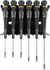 BERNSTEIN ESD Torx csavarhúzó készlet 6 részes T5-T10 tartóban 6-660