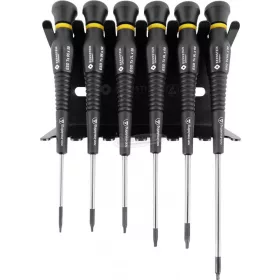   BERNSTEIN ESD Torx csavarhúzó készlet 6 részes T5-T10 tartóban 6-660