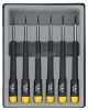DONAU ELEKTRONIK Hatlapú csavarhúzó készlet 0,7-2,5mm 6 részes, 40mm 280-63