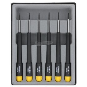   DONAU ELEKTRONIK Hatlapú csavarhúzó készlet 0,7-2,5mm 6 részes, 40mm 280-63