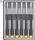 DONAU ELEKTRONIK Hatlapú dugókulcs készlet 2-4mm 6 részes 280-66