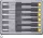 DONAU ELEKTRONIK Hatlapú dugókulcs készlet 2-4mm 6 részes 280-66