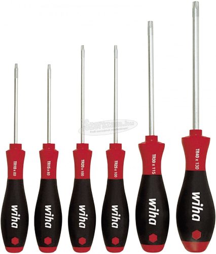 WIHA SoftFinish csavarhúzó készlet T10H-T40H Furatos TORX 6 részes 24506