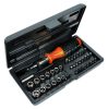AVIT Racsnis bit+csavarhúzó+dugókulcs készlet 1/4" 40 részes AV07030
