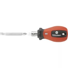   TOOLCRAFT Csavarhúzó, univerzális hajtó bittel 56 g 816273