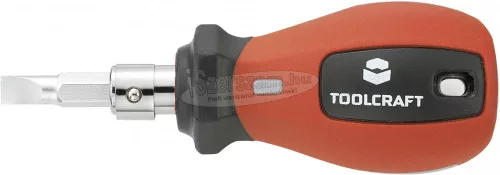 TOOLCRAFT Csavarhúzó, univerzális hajtó bittel 56 g 816273