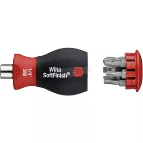   WIHA Csavarhúzó bittárral mágneses TORX 6 bittel, Stubby, 1/4" 33744
