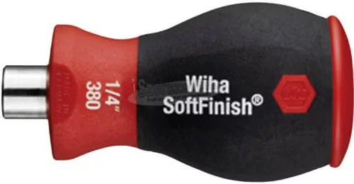 WIHA Csavarhúzó bittárral mágneses TORX 6 bittel, Stubby, 1/4" 33744