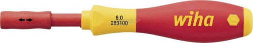 WIHA SoftFinish electric slimVario bitbehajtó slimBitekhez 6mm szigetelt VDE 1000V 34577