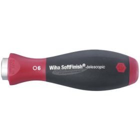  WIHA SoftFinish-telescopic csavarhúzó markolat SYSTEM 6 cserélhető pengéhez 6mm 30372