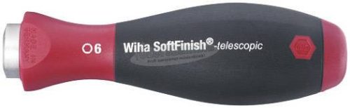WIHA SoftFinish-telescopic csavarhúzó markolat SYSTEM 6 cserélhető pengéhez 6mm 30372
