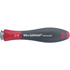   WIHA SoftFinish-telescopic csavarhúzó markolat SYSTEM 4 cserélhető pengéhez 4mm 30373