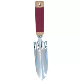   C.K Kerti kis ásó puha fa nyéllel, keskeny, krómozott acél, 300mm G5731