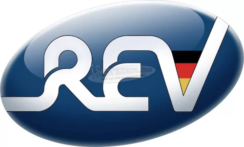 REV 0595009555 Kerti elosztó 4 részes Fekete, Zöld Földbe szúrható cövekkel 595009555