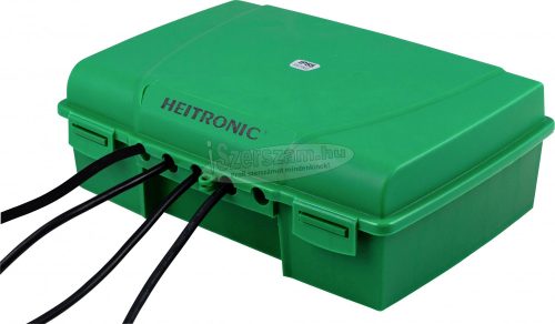 HEITRONIC Kerti elosztódoboz, szerelődoboz, zöld, 21046