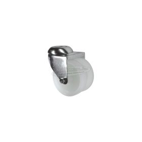   ATLAS Görgő BOLYGÓ TÍPUS CSAPSZEGFURATTAL DUPLAKEREKES 75mm POLIPROPILÉN ATL9450412K