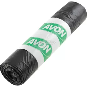   AVON STATIONERY PRODUCTS 29"X34" FEKETE SZEMETESZSÁK 100G (ROLL-10) AVN9180510K