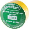 AVON STATIONERY PRODUCTS 50mm SÁRGA FIGYELMEZTETŐ SZALAG AVN9644010A