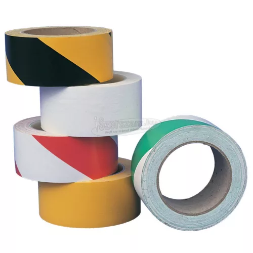 AVON STATIONERY PRODUCTS 50mm ZÖLD/FEHÉR FIGYELMEZTETŐ SZALAG AVN9644080H