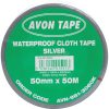 AVON STATIONERY PRODUCTS 50mm x 50M EZÜST VÍZÁLLÓ TEXTILSZALAG AVN9813060K