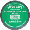 AVON STATIONERY PRODUCTS 50mm x 50M FEKETE VÍZÁLLÓ TEXTILSZALAG AVN9813260K