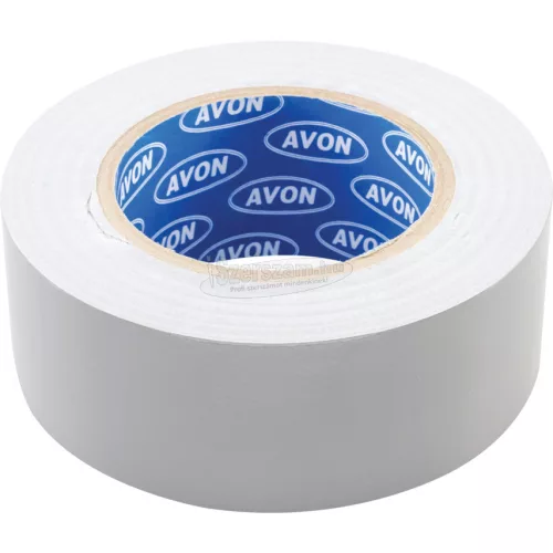 AVON STATIONERY PRODUCTS IDŐJÁRÁSÁLLÓ, SZÁLERŐSÍTETT RAGASZTÓSZALAG EZÜST 50mm x 50M AVN9813630K