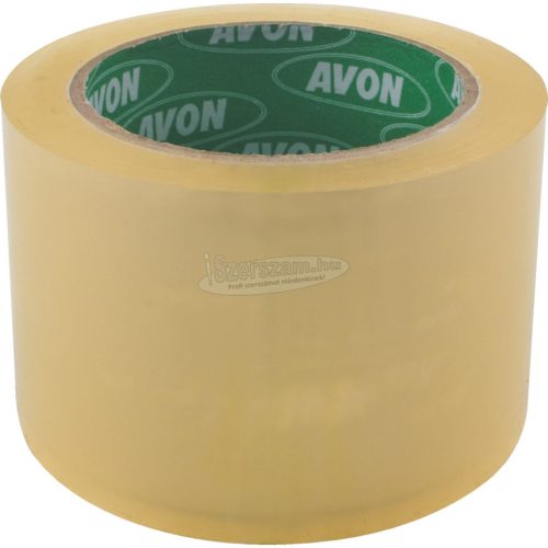 AVON STATIONERY PRODUCTS 75mm x 66M CSENDES POLIPROPILÉN SZALAG 35MU ÁTLÁTSZÓ AVN9815050K