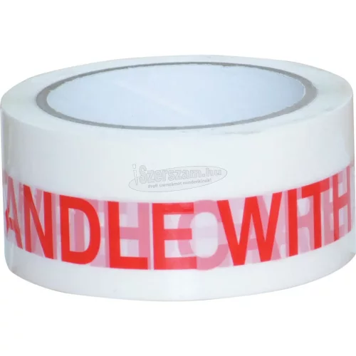 AVON STATIONERY PRODUCTS 50mm x 66M 'HANDLE WITH CARE' KARTONLEZÁRÓ SZALAG AVN9816210K