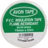 AVON STATIONERY PRODUCTS 19mm x 33M FEHÉR PVC SZIGETELŐ SZALAG AVN9867800K