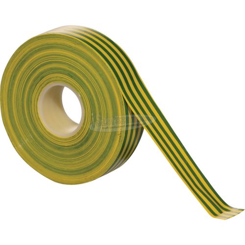 AVON STATIONERY PRODUCTS 19mm x 33M ZÖLD/SÁRGA PVC SZIGETELŐ SZALAG AVN9867950K