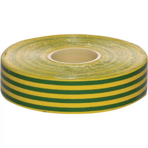 AVON STATIONERY PRODUCTS 19mm x 33M ZÖLD/SÁRGA PVC SZIGETELŐ SZALAG AVN9867950K