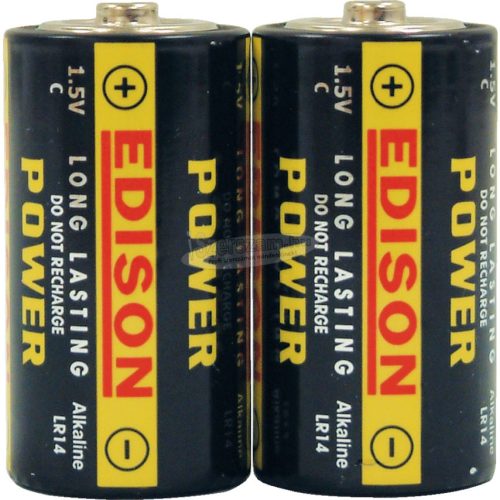 EDISON C ALKÁLI ELEMEK (2db/CS) EDI9043080K