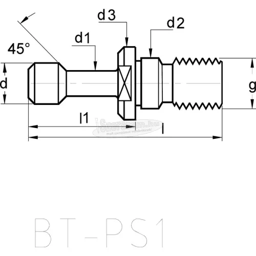 INDEXA BT40-TYPE PS1 MAS 403 BEHÚZÓGOMBA IND1409240K