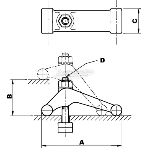 INDEXA CC20NC8 M20X175mm LENGŐ SZORÍTÓ IND4251090T