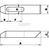 INDEXA CC2514100 32X100mm M14 LÉPCSŐS SZORÍTÓ IND4251130G