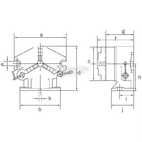 INDEXA 210mm FÜGGŐLEGES ÉS VÍZSZINTES INDEXÁLÓ TOKMÁNYOK IND4370220K