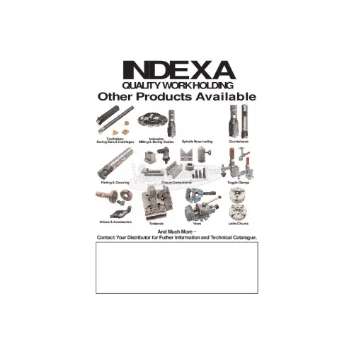 INDEXA 200mm HORIZONTÁLIS & VERTIKÁLIS FORGÓASZTAL IND4370500K