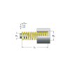 INDEXA EHLY-25X115 SÁRGA PRÉSRUGÓ EXTRA NAGY TEHERBÍRÁSÚ IND4603449D