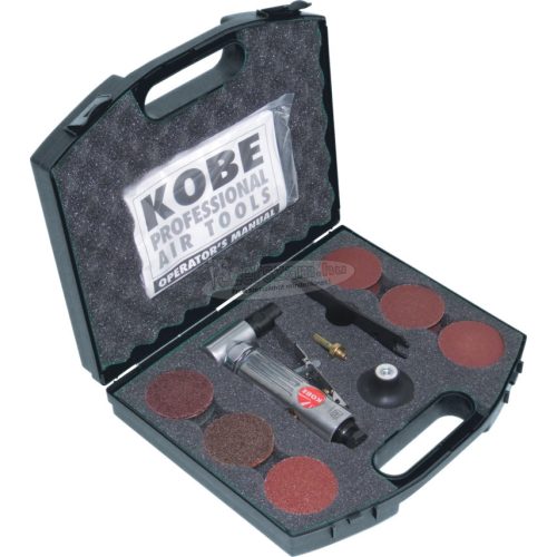 KOBE FELÜLETKEZELŐ/POLÍROZÓ KÉSZLET DERÉKSZÖGŰ CSISZOLÓVAL KBE2707000K