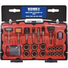   KOBE MULTIFUNKCIÓS SZERSZÁM TARTOZÉK KÉSZLET (53DB) KBE2803380K