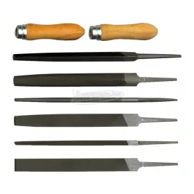   KENNEDY 10" (250MM) FÉLSIMÍTÓ MŰHELYRESZELŐ KÉSZLET 8db-OS KEN0309900K