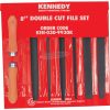 KENNEDY 8" KETTŐS VÁGATÚ MŰHELYRESZELŐ KÉSZLET 8db-OS KEN0309930K