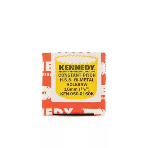 KENNEDY 16mm (5/8") ÁLLANDÓ FOGOSZTÁSÚ BIMETÁL LYUKFŰRÉSZ KEN0500160K