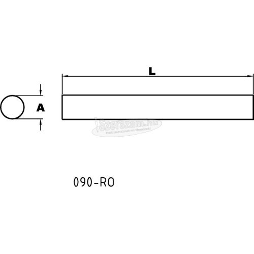 KENNEDY 3/16" X 3" NÉGYZETSZELVÉNYŰ BETÉTKÉS HSS KEN0901100K